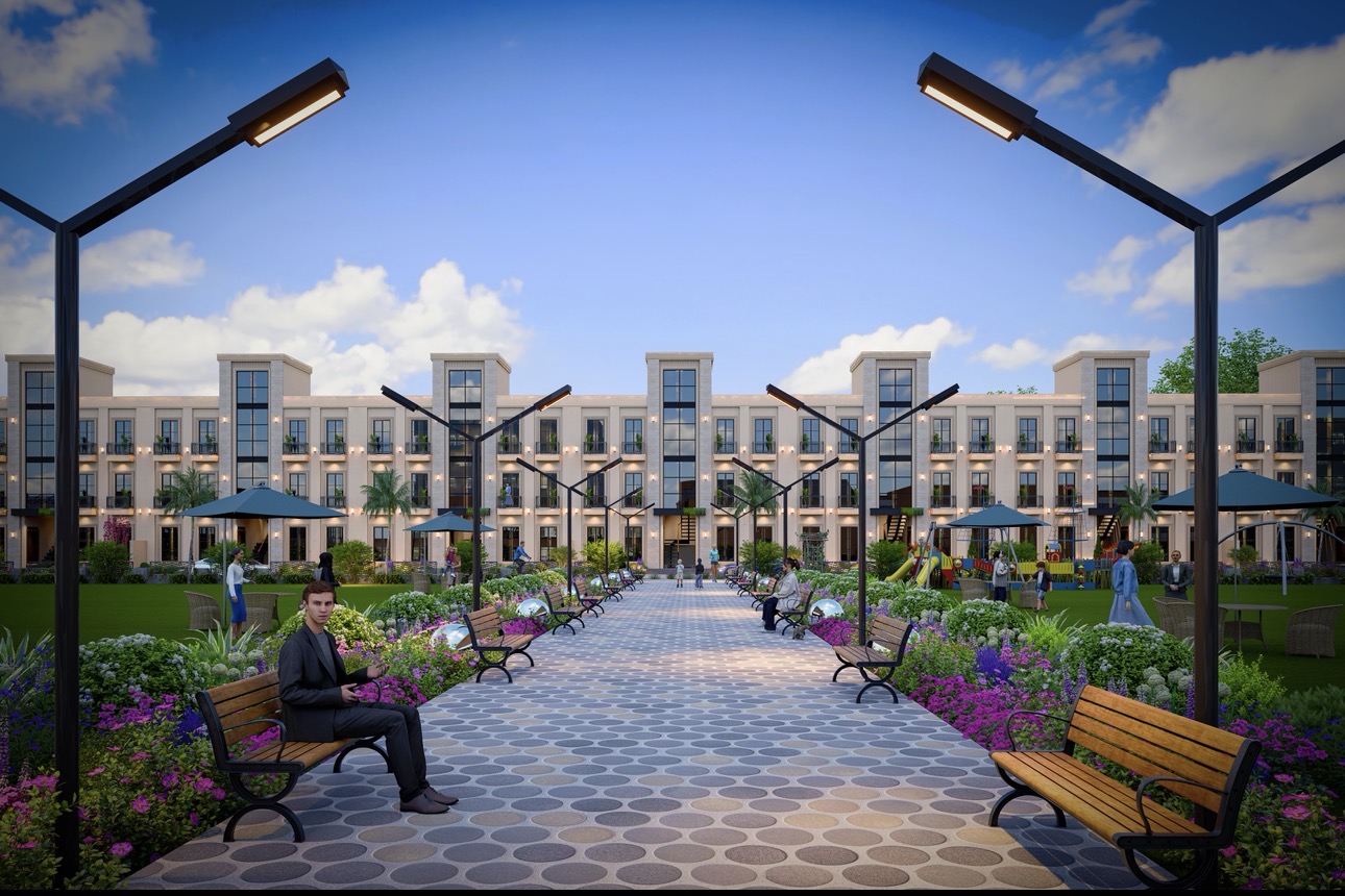 Prime Townhouse community view